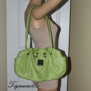 Tiganello Large Leather Satchel